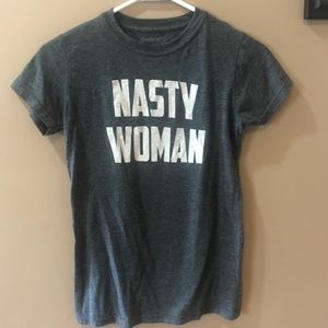 Nasty Woman tee shirt, small